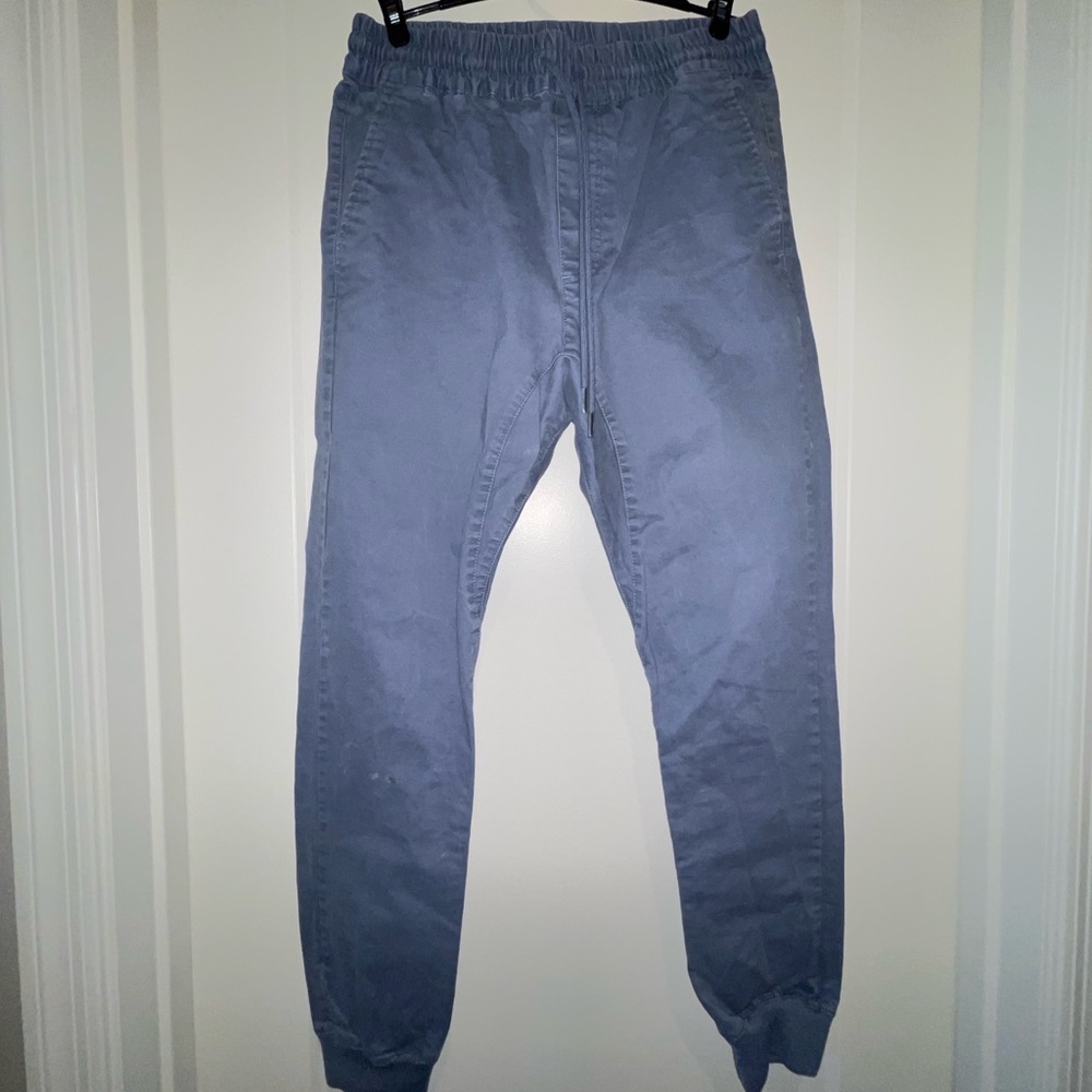 Forever 21 navy blue khaki joggers